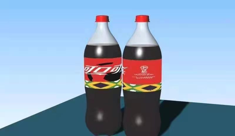 长寿可口可乐广告气模